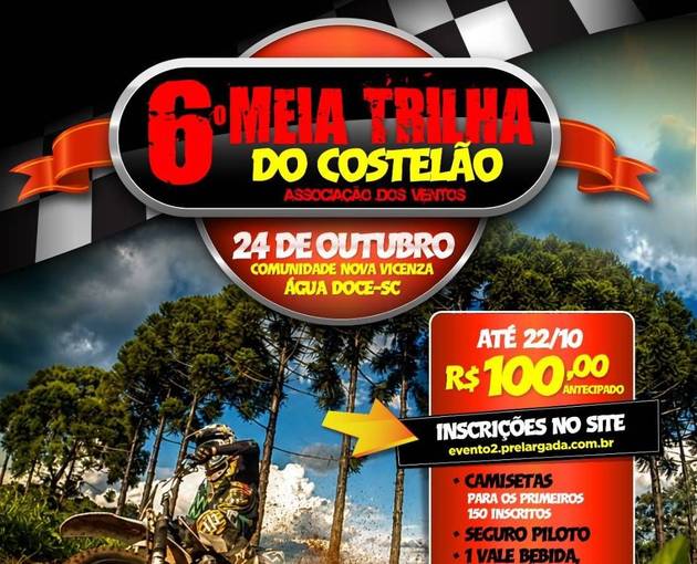 Event cover 6ª MEIA TRILHA DO COSTELÃO
