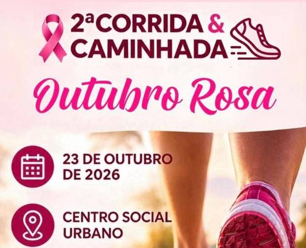 Event cover 2° Corrida e Caminhada Outubro Rosa - USF Alvorada