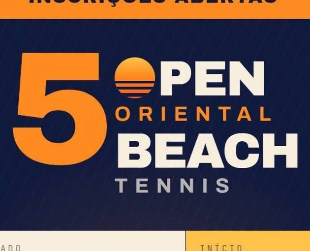 Event cover 5º Open Oriental Beach Tennis