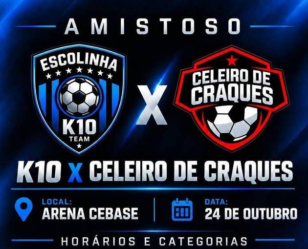 Event cover Amistoso K10 X Celeiro de Craques