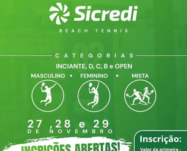 Event cover 1° Open Sicredi Arena 2.0