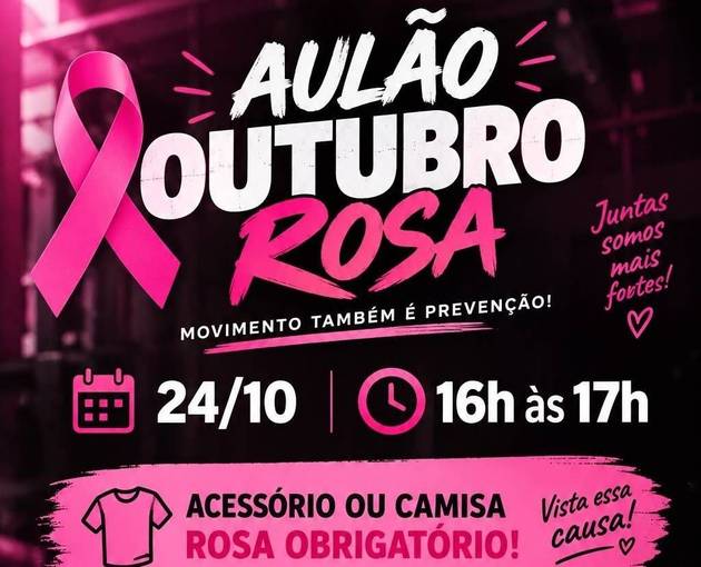 Event cover TREINÃO OUTUBRO ROSA SS TREINAMENTOS 24/10/2026