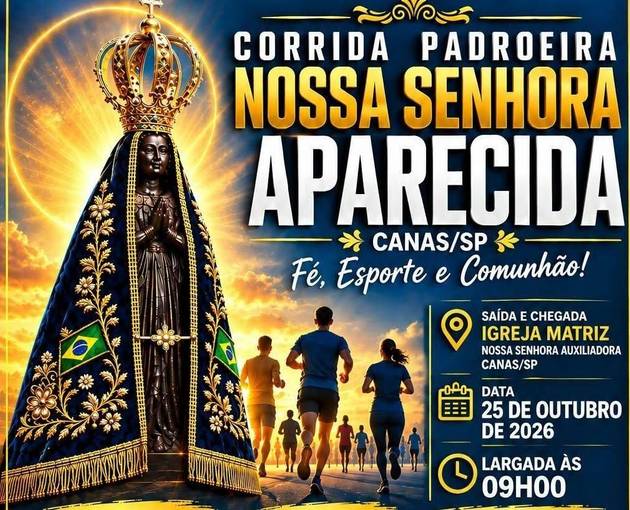 Event cover CORRIDA DA PADROEIRA NOSSA SENHORA APARECIDA