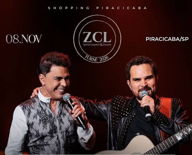 Event cover Zezé di Camargo e Luciano - Turnê 2026