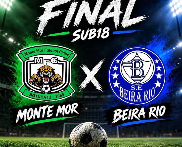 Event cover Final do Sub18 - MONTE MOR x BEIRA RIO