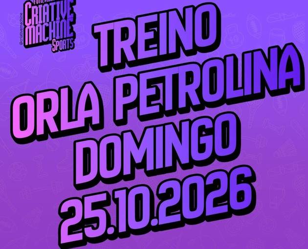 Event cover TREINO ORLA PETROLINA DOMINGO