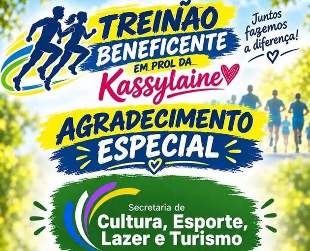 Event cover TREINÃO BENEFICENTE EM PRÓ DA KASSYLAINE
