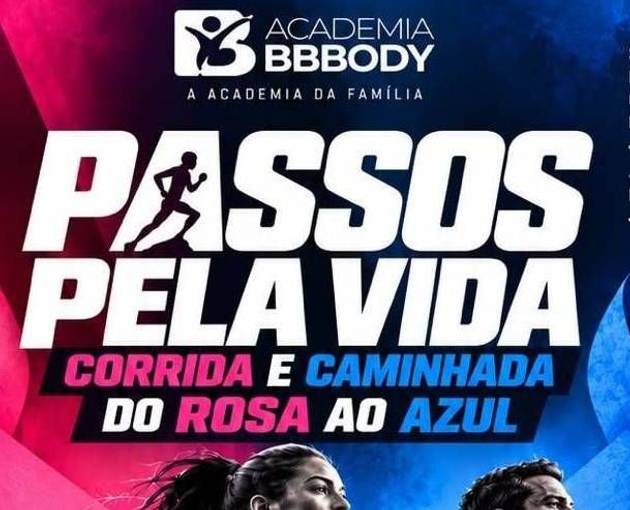 Event cover Passos pela Vida  do Rosa ao Azul