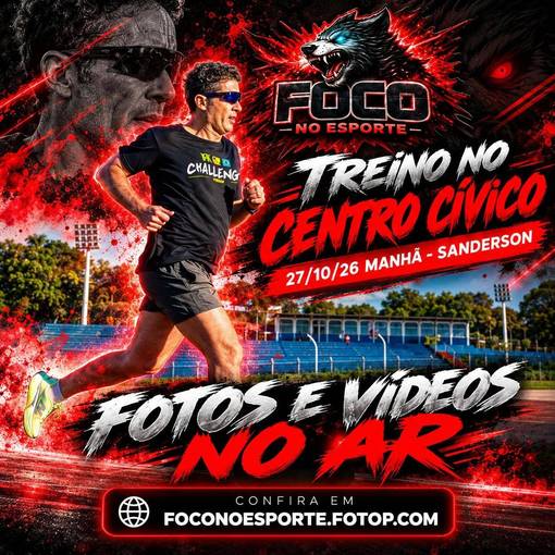 Event cover Treino no Centro Cívico 27/10/26 Manhã - Sanderson