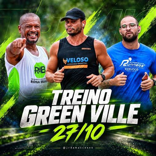 Event cover TREINO GREEN VILLE - 27.10.2026  (TERÇA-FEIRA)