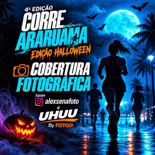 Event cover 4º Corre Araruama Edição Halloween
