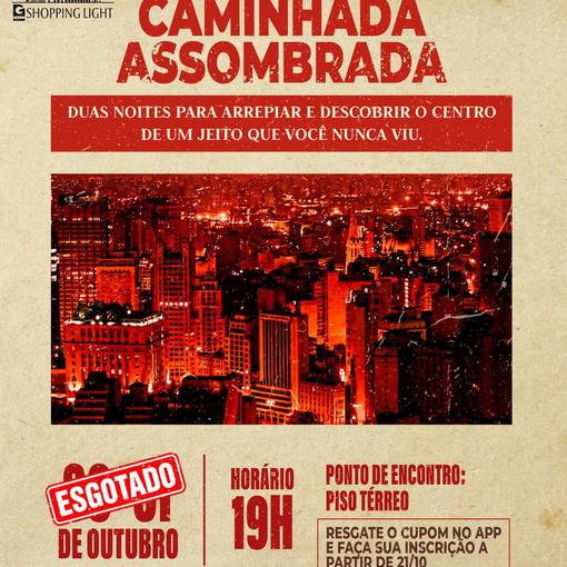 Event cover Caminhada Assombrada 30/10