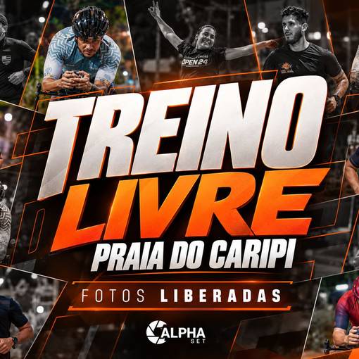 Event cover TREINO LIVRE PRAIA DO CARIPI - 27/10