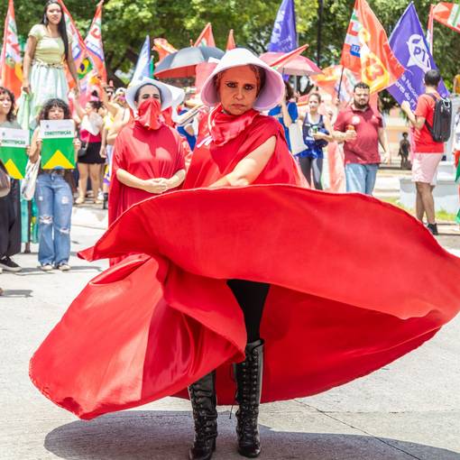Event cover Ele Também Não - dia 17 de outubro - Ato das Mulheres
