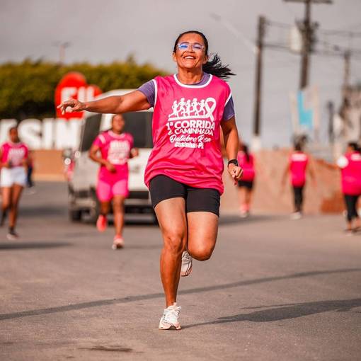 Event cover CORRIDA E CAMINHADA DO OUTUBRO ROSA