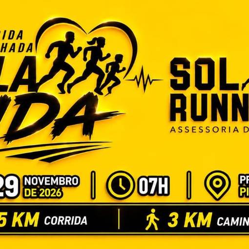Portada del evento CORRIDA PELA VIDA SOL RUNNERS