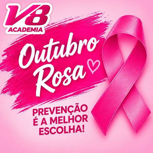 Event cover Outubro Rosa Academia V8 - Lagoa da Canoa/AL