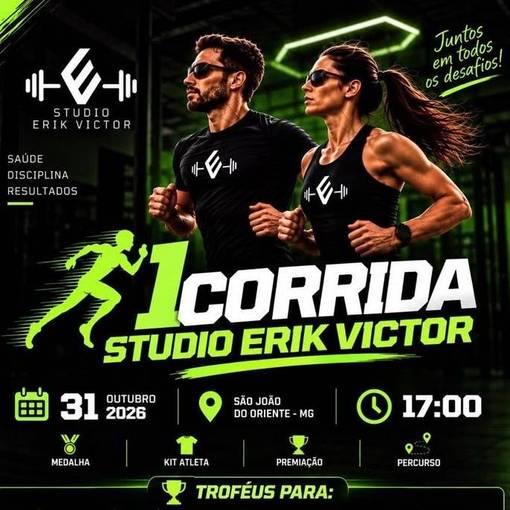 Event cover 1ª Corrida Studio Erik Victor