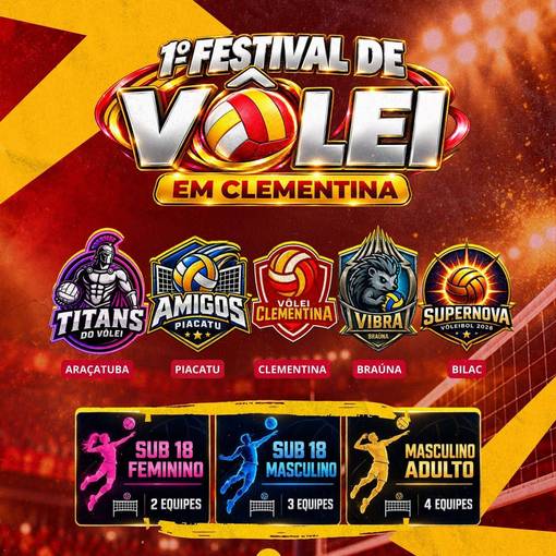 Portada de l'esdeveniment FESTIVAL DE VOLEI CLEMENTINA