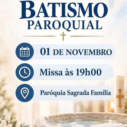 Event cover BATISMO PAROQUIAL