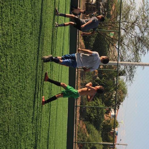 Event cover Treino de futebol juvenil e feminino