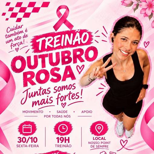 Event cover TREINÃO OUTUBRO ROSA - MOVI FIT