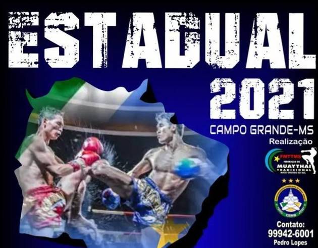 Event cover Campeonato Estadual de Muay Thai MS 2021