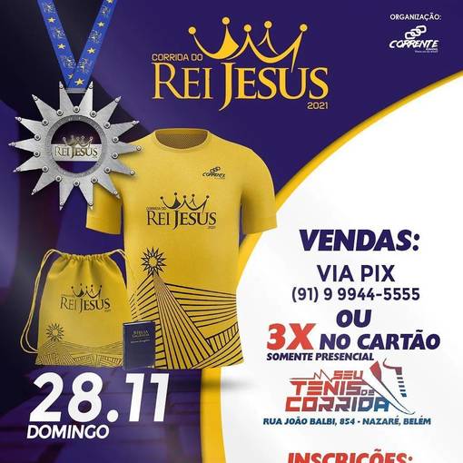 Event cover CORRIDA DO REI JESUS