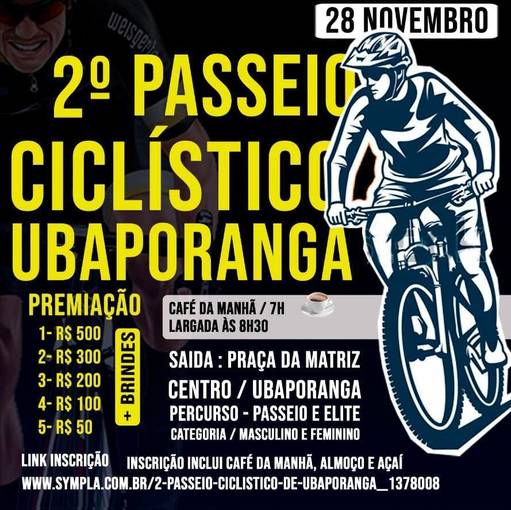 Event cover 2 Passeio Ciclstico Ubaporanga