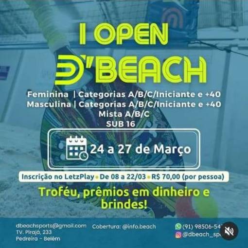 Event cover I OPEN D'BEACH 