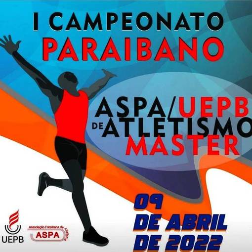 Copertura dell'evento 1� CAMPEONATO PARAIBANO ASPA/UEPB DE ATLETISMO MASTER