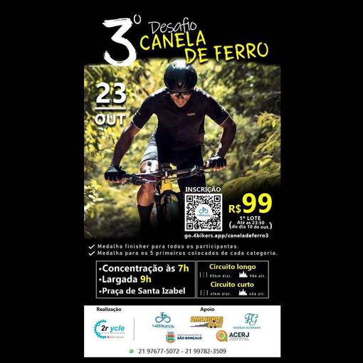 Couverture de l'vnement 3 Desafio CANELA DE FERRO