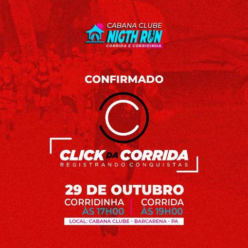 Event cover Cabana Clube Night Run - Corridinha