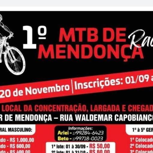 Event cover 1 MTB Mendona Race