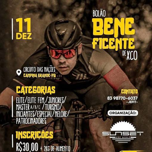 Event cover BOL�O BENEFICENTE DE XCO