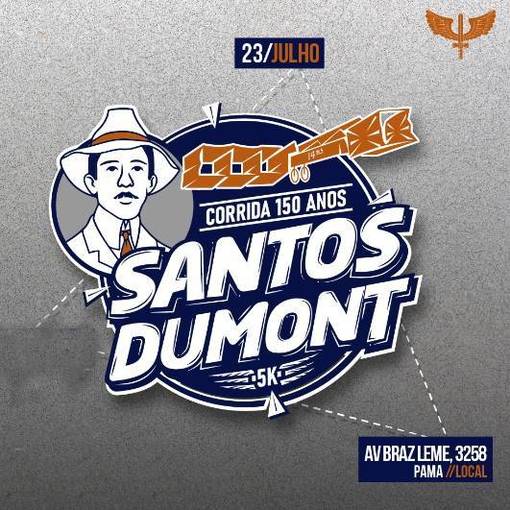 Event cover  Corrida 150 anos Santos Dumont 