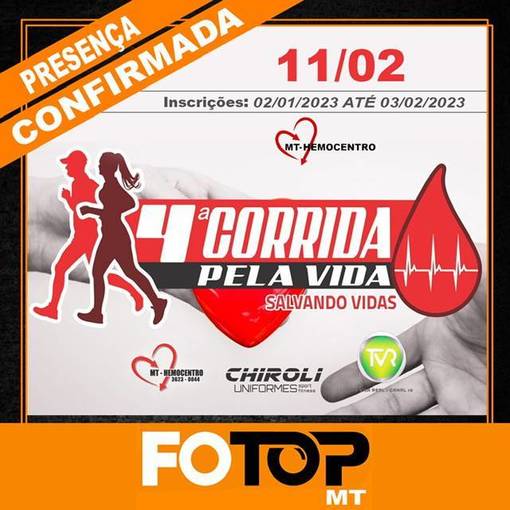 Event cover 4� CORRIDA PELA VIDA