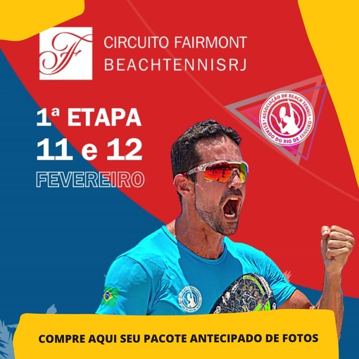 Event cover Circuito Fairmont Beach Tennis RJ - 1 Etapa