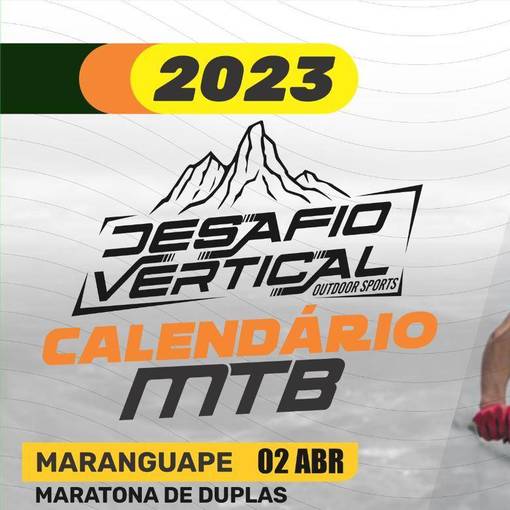 Capa do evento Desafio Vertical MTB - Maratona de Duplas