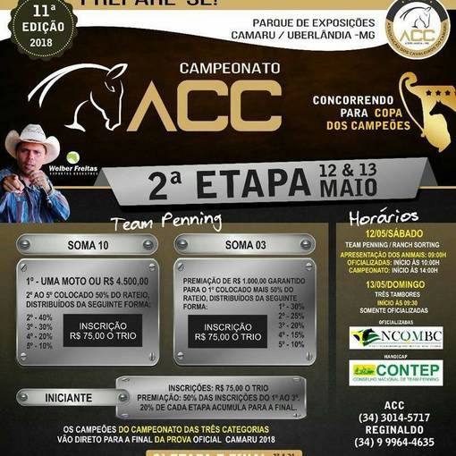 Event cover CAMPEONATO ACC TEAM PENNING SEGUNDA ETAPA