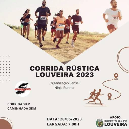 Copertura dell'evento Corrida R�stica de Louveira 2023