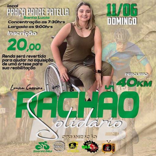 Event cover Racho Solidrio Luana Carrins