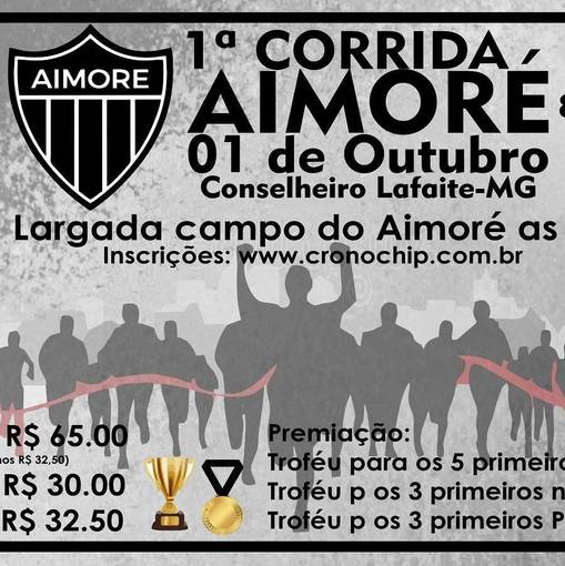 Event cover 1ª CORRIDA ANIVERSÁRIO AIMORÉ