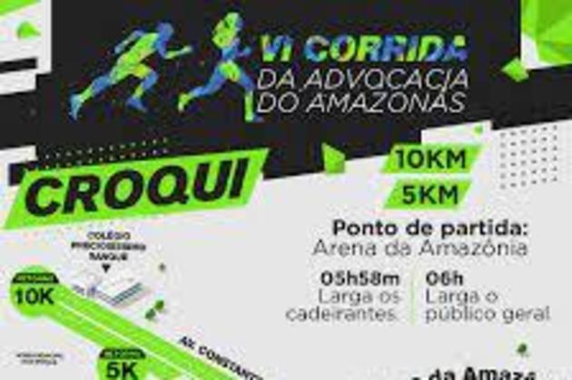 Event cover CORRIDA DA ADVOCACIA DO AMAZONAS 2023