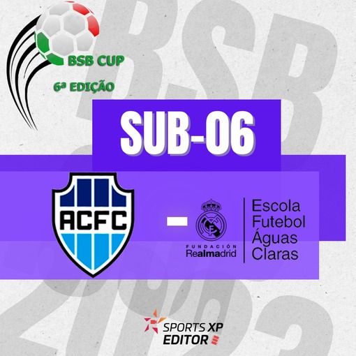 Event cover BSB Cup - Dia 6 - Sub 06 - aguas claras fc vs real madrid ac