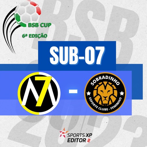 Event cover BSB Cup - Dia 6 - Sub 07 - m7 sports vs sobradinho