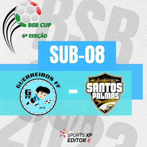 Event cover BSB Cup - Dia 6 - Sub 08 - guerreiros vs santos palmas