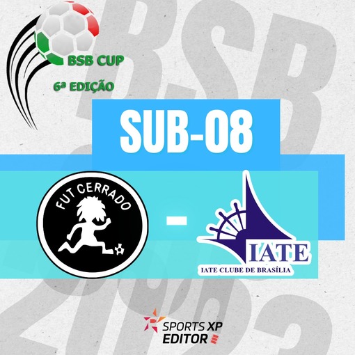 Event cover BSB Cup - Dia 6 - Sub 08 - fut cerrado vs iate clube