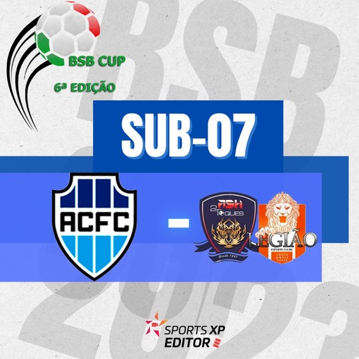 Event cover BSB Cup - Final Ouro Sub 07 - aguas claras vs legiao/ash