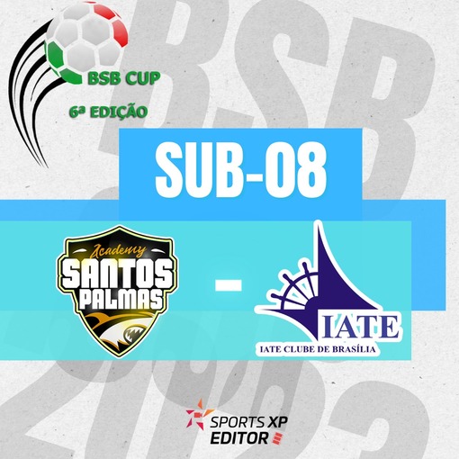 Event cover BSB Cup - Final Ouro Sub 08 - santos palmas vs iate clube